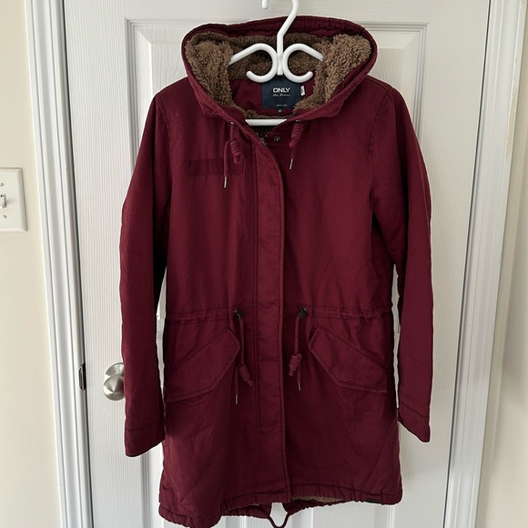 ONLY - Burgundy Jacket - Picture 1 of 10
